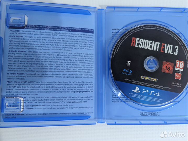 Resident Evil 3 ps4