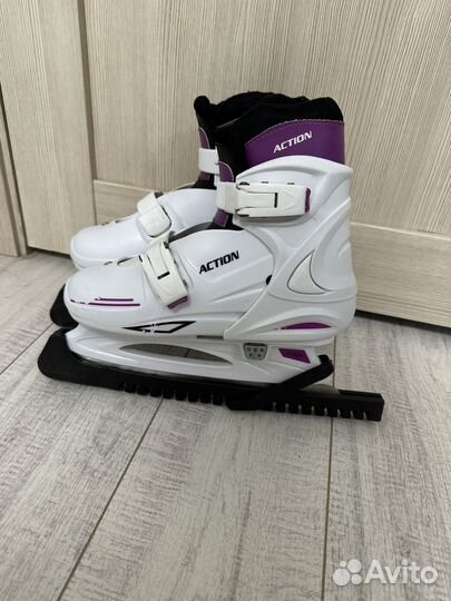 Коньки для девочки раздвижные