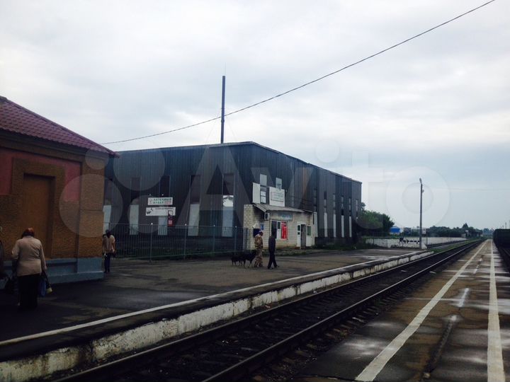 Прирельсовый склад, 968 м²