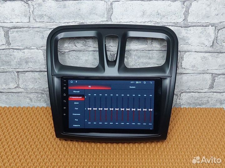 Магнитола 2/33 Рено Логан 2 Android IPS экран