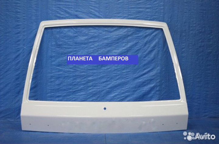 Дверь задка ваз 2114 окрашенная цвет белое