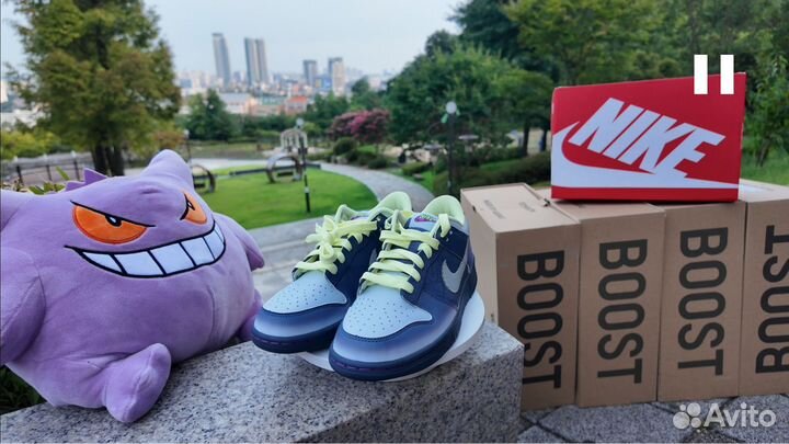 Оригинальные кроссовки Nike Dunk Low bg Halloween