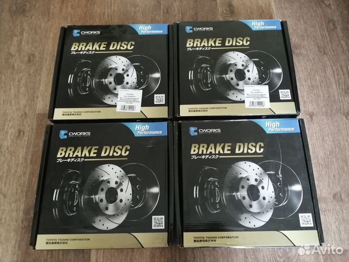 Тормозные диски передние cworks C210R2142