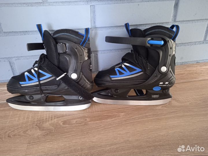 Коньки подростковые