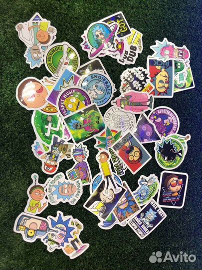 Игровые стикеры/наклейки 2077/Spider-man/GTA/LOL