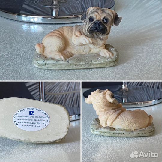 Статуэтки мопс