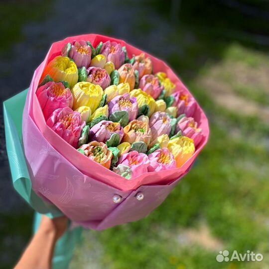 Зефирные букеты