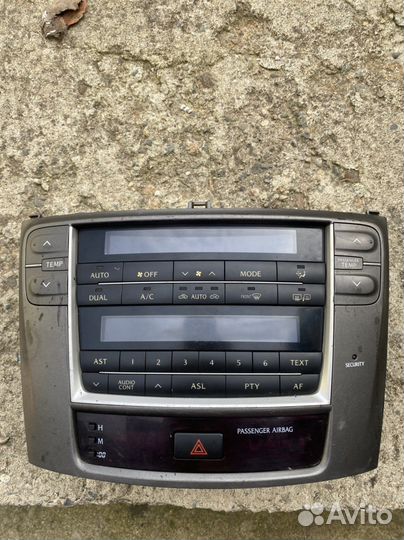 Блок управления климатом