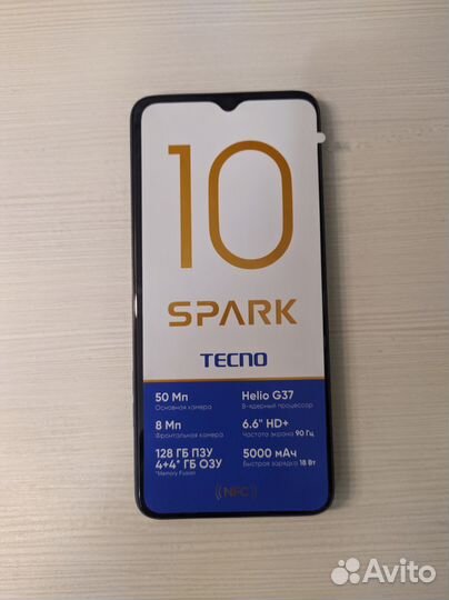 TECNO Spark 10, 4/128 ГБ