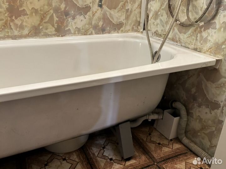 Ванная стальная белая 160 на 70см бу