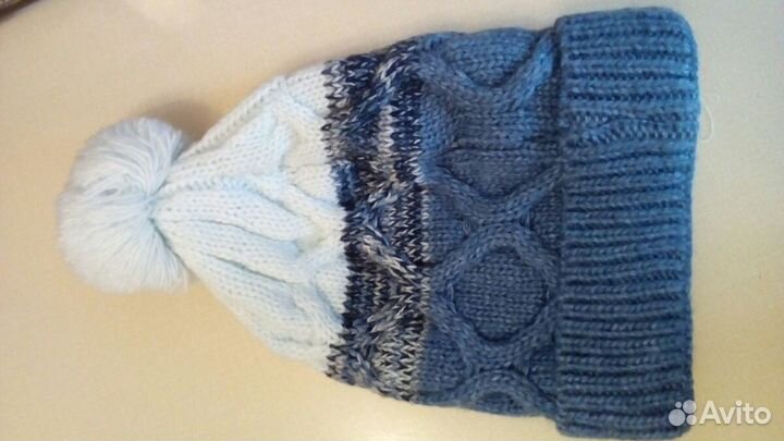 Женская шапка и шарф