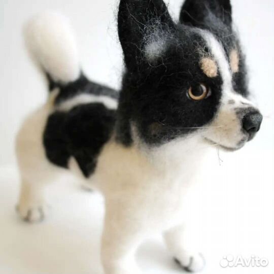 Собачка ручной работы