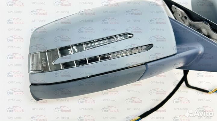 Рестайлинговые зеркала на Mercedes 221 (под окрас)