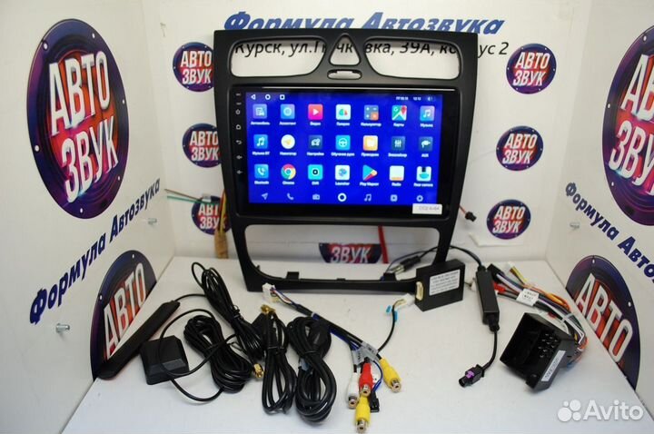 W203 магнитола android Teyes CC2 Plus 4/64