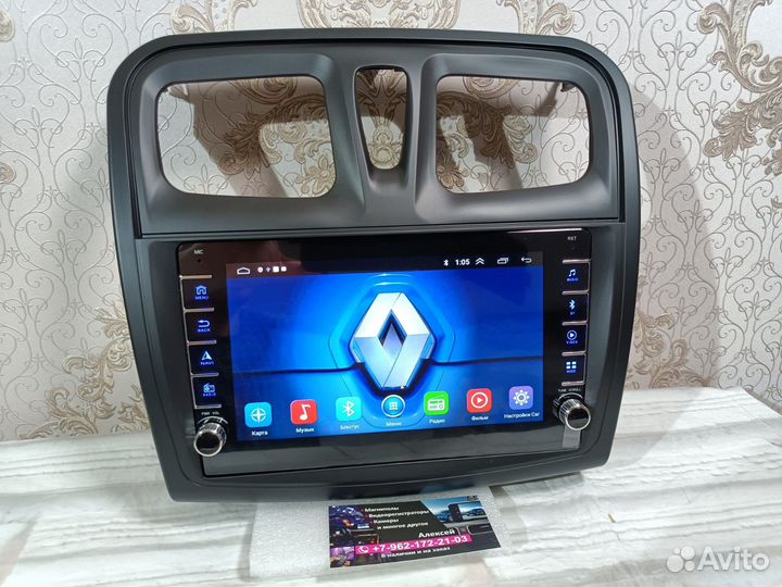 Магнитола Renault Logan 2 Sandero андроид новая