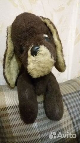 Игрушки мягкие собаки СССР
