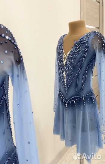 Платье для фигурного катания рост 135-140