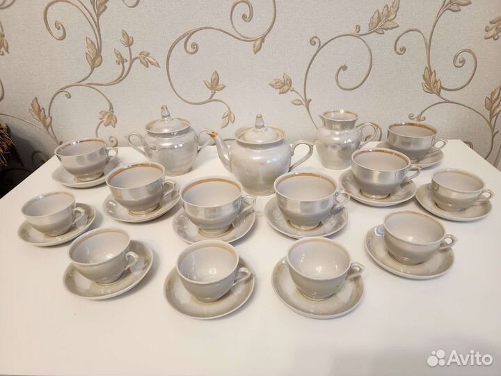 Сервиз чайный кофейный, чайно-кофейный сервиз