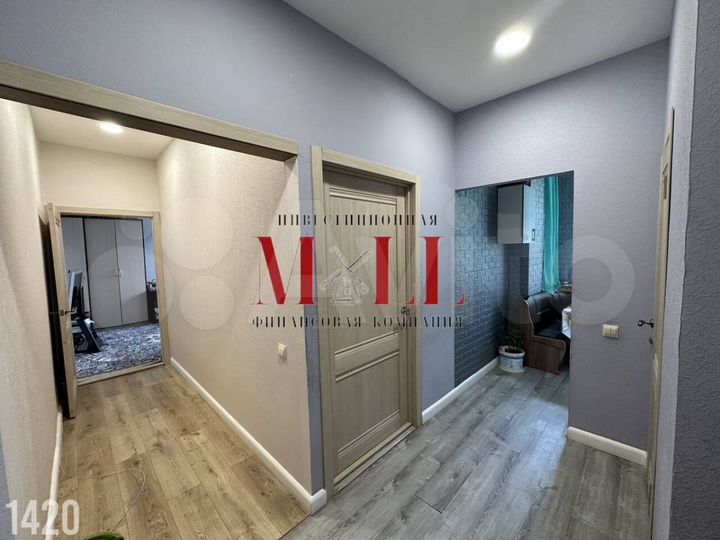 2-к. квартира, 45,2 м², 3/4 эт.