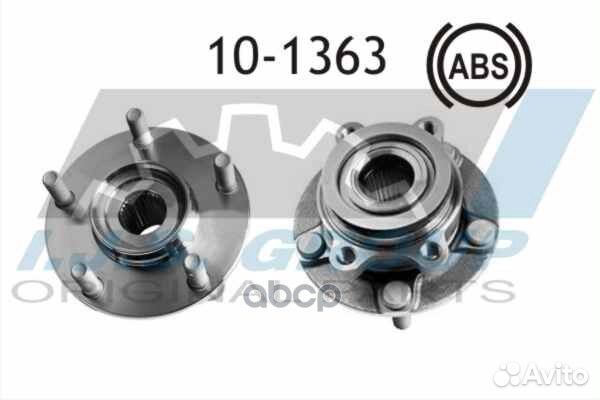 10-1363 к-кт подшипника ступ. пер Nissan Qashq