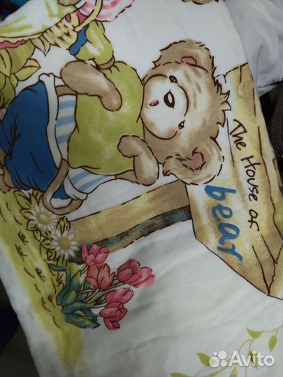 Детское постельное белье/Плед/Простыня/Наматрасник