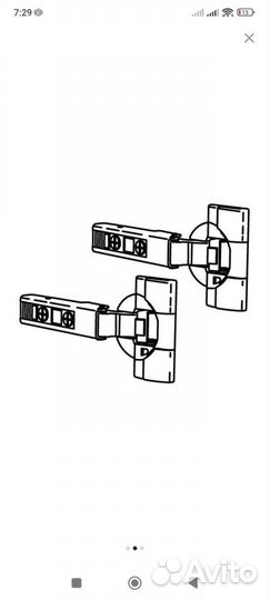Петли IKEA Utrusta 110 для кухни
