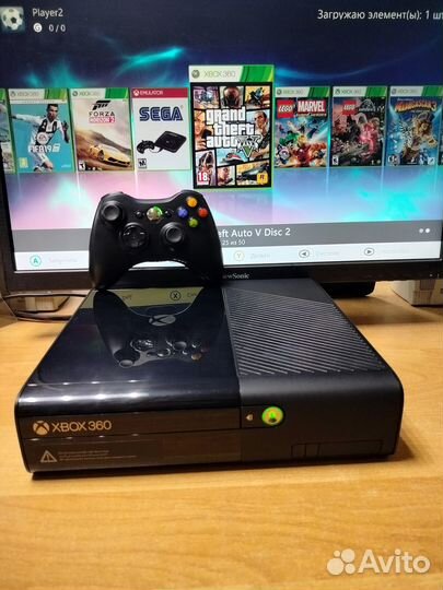 Xbox 360E 320Gb FreeBoot Джой 50 Игр