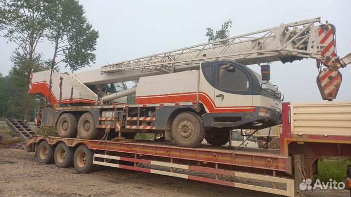 Аренда и услуги автокрана, 70 т, 50 м, с гуськом 16 м