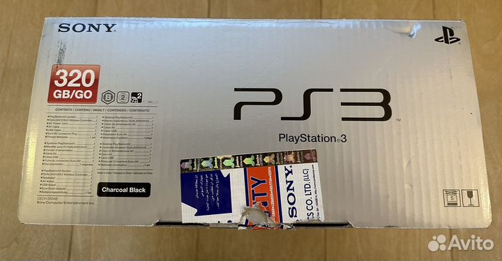 Sony playstation 3 slim 320 GB+ акксесуары+диски