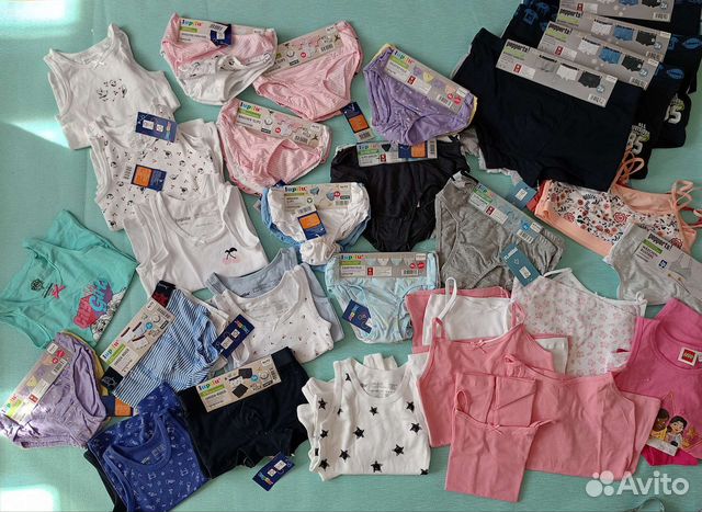 Детское нижнее белье боксеры трусики маечки