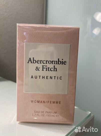Ambercrombie & Fitch authentic парфюмерная вода