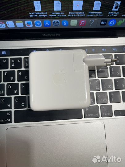 Зарядка для macbook type c 67w оригинал
