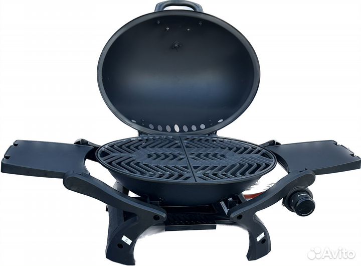 Гриль газовый переносной чугунная решётка 1 горелк