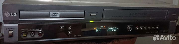 Dvd - Видеомагнитофон lg