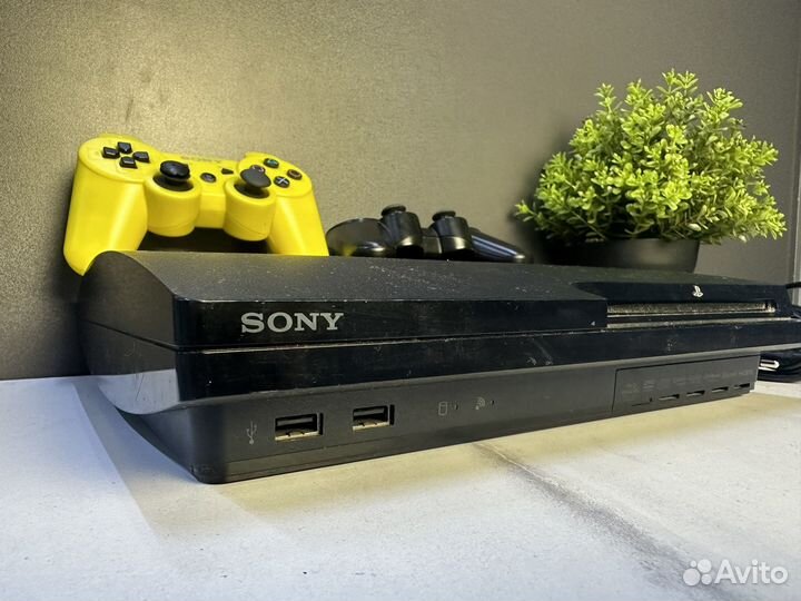 Sony PS3 slim прошитая 320gb