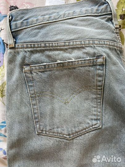 Джинсы селвидж Levis 501ct размер 29/34