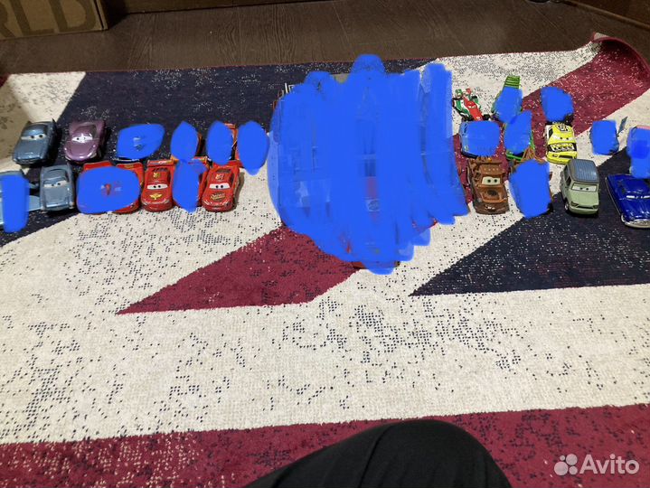 Машинки из фильма Тачки 1,2,3