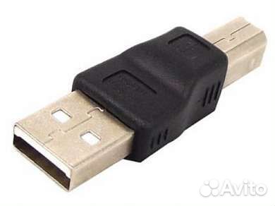 Переходник гн. USB-A - шт. USB-B