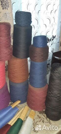 Пряжа для вязания(чистая шерсть,в бабинах продажа