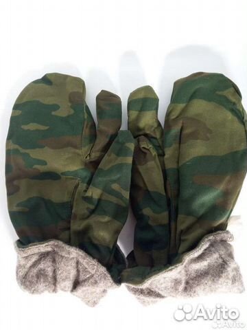Рукавицы армия зимние флора