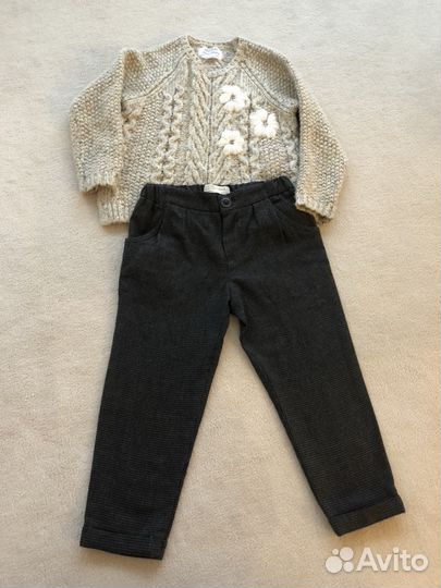 Zara Брюки и свитер р110