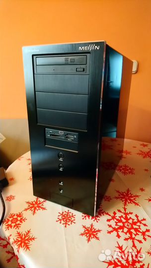 Компьютер Meijin, монитор,сканер HP Scanjet и т.д