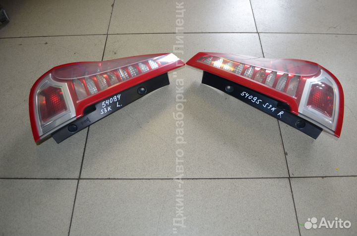 Фонарь крышки багажника внешний Scenic 3