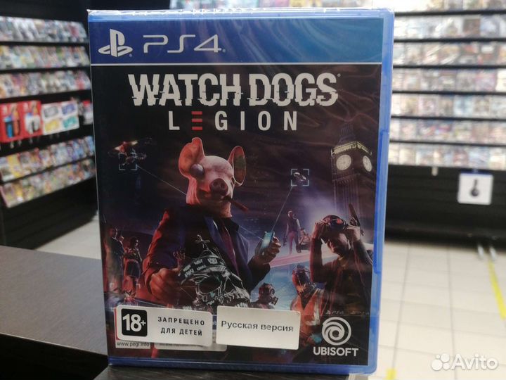Watch Dogs: Legion PS4, русская версия
