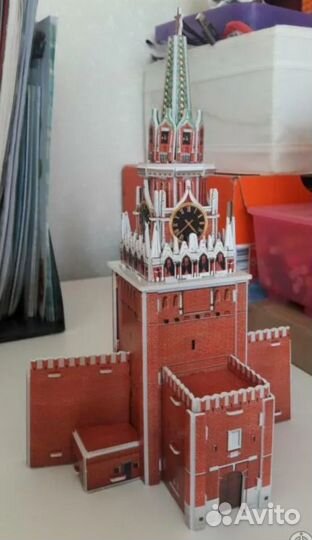 Пазлы 3D Спасская башня