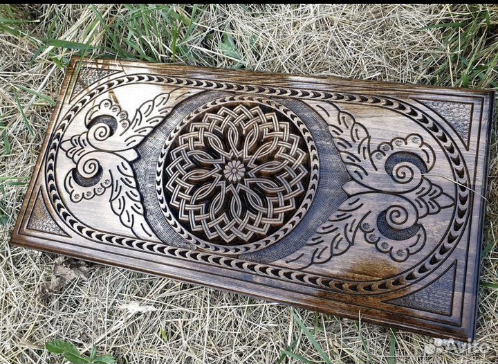 Шахматы нарды дерево