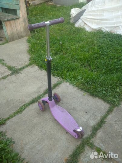 Самокат детский трехколесный