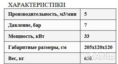 Компрессор ariacom SAX 57