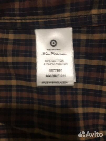 Рубашка в клетку Ben sherman