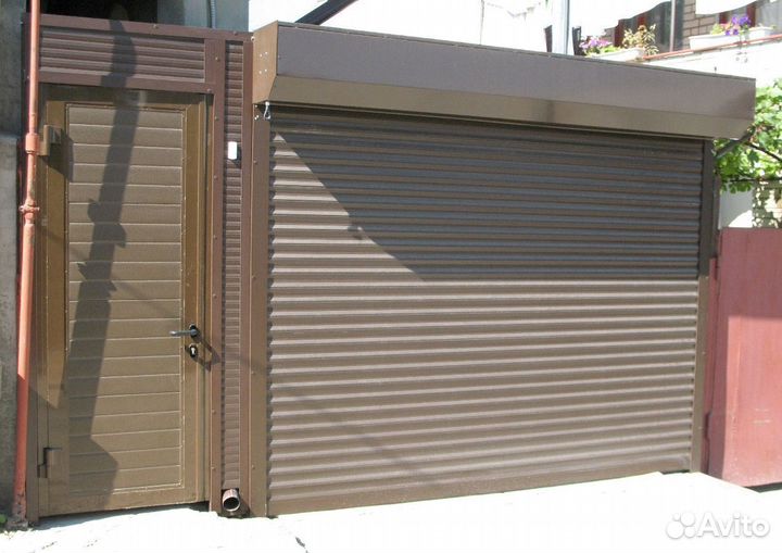 Рулонные ворота для гаража